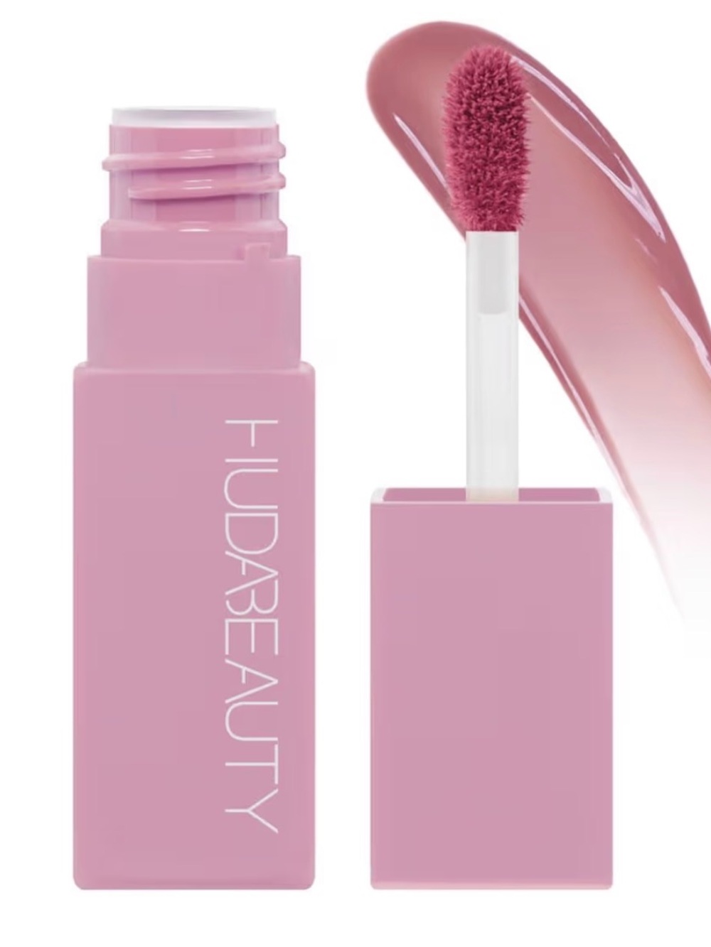 Huda Beauty Lip Blush Rosy Kiss .20 fl oz New In Box Lip & Cheek Stain Non Dry